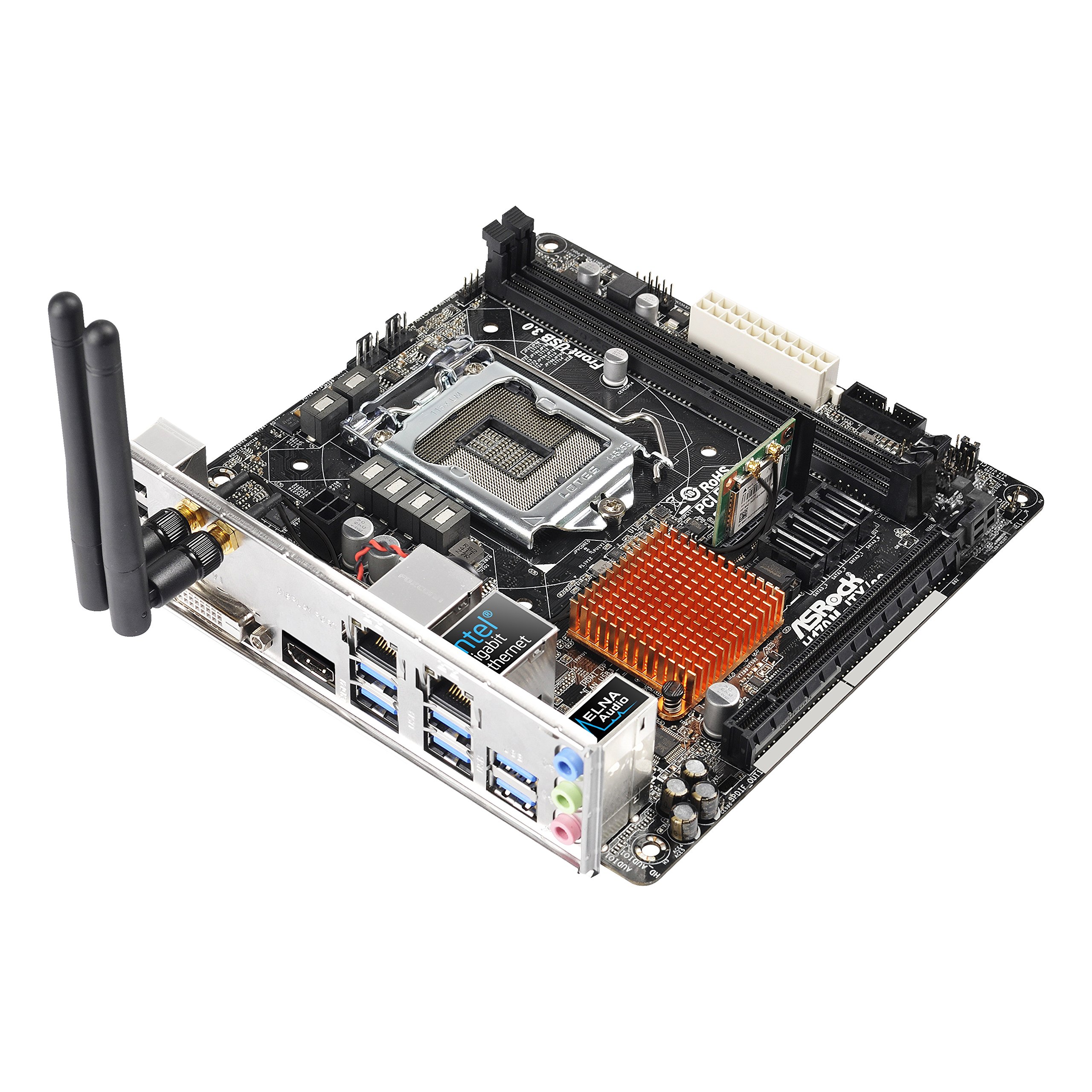 Amazon | ASRock Intel H170チップセット搭載 MiniITXマザーボード
